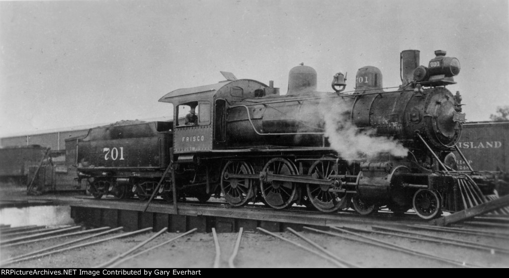 SLSF 4-6-0 #701 - St Louis-San Francisco